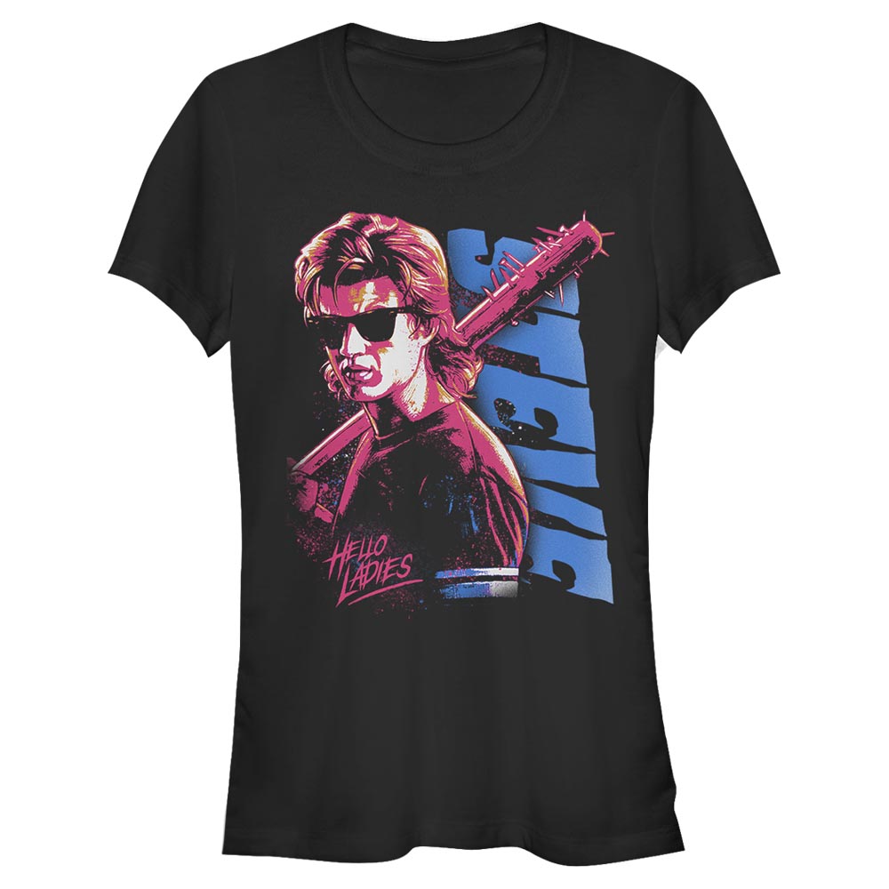 Netflix - Stranger Things - Stevie Splatterpunk Steve - Femme T-shirt