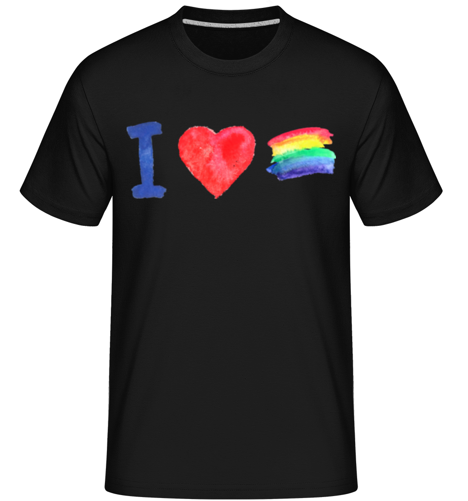 I Love Rainbows ·  T-Shirt Shirtinator homme