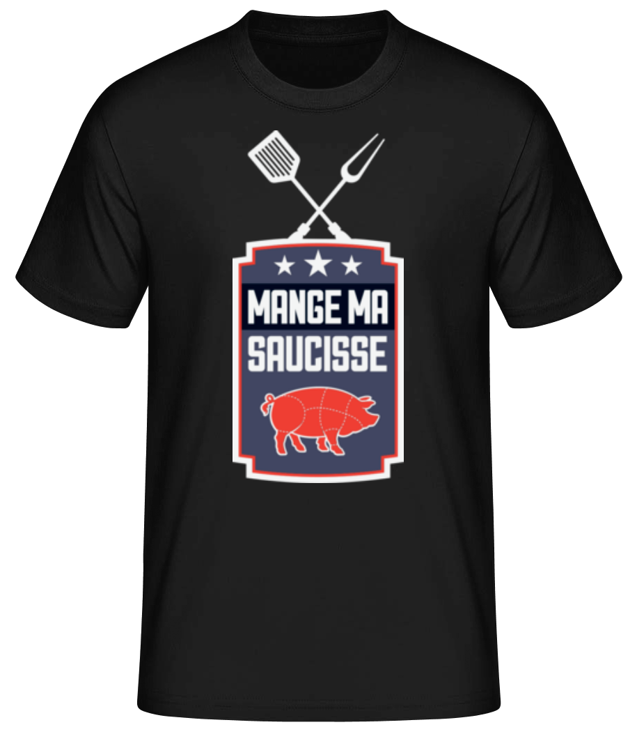 Mange Ma Saucisse · T-shirt standard Homme