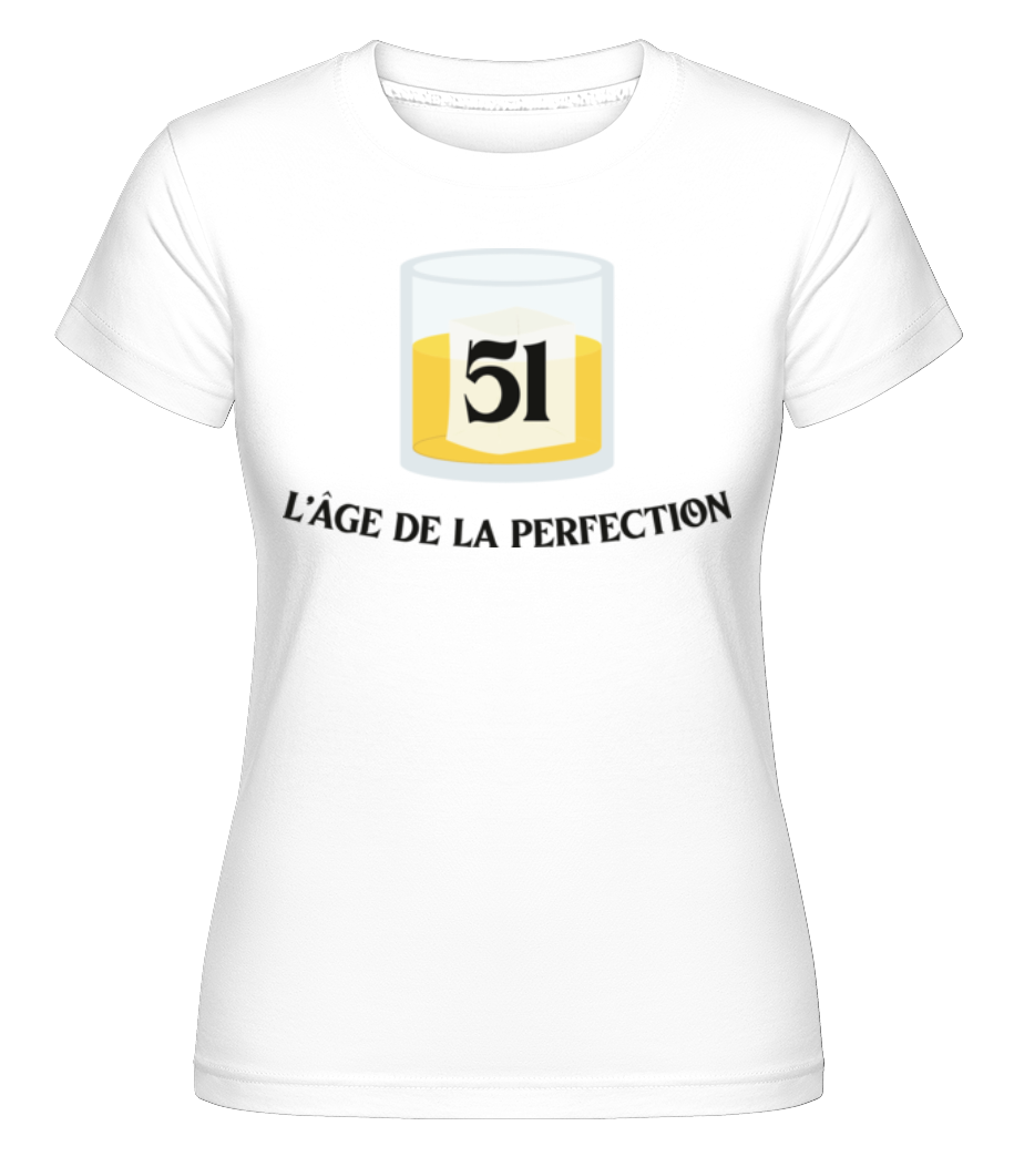 51 L'âge De La Perfection ·  T-shirt Shirtinator femme