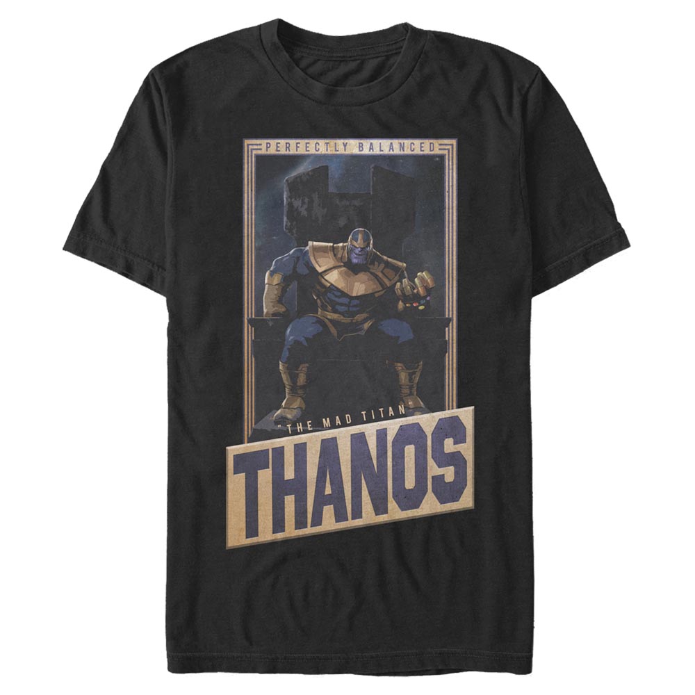 Marvel - Avengers - Thanos Perfectly Balanced - Homme T-shirt