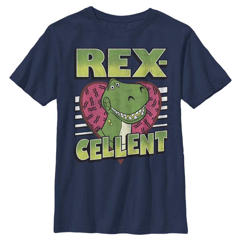 Disney - Toy Story - Rex cellent Heart - Enfant T-shirt