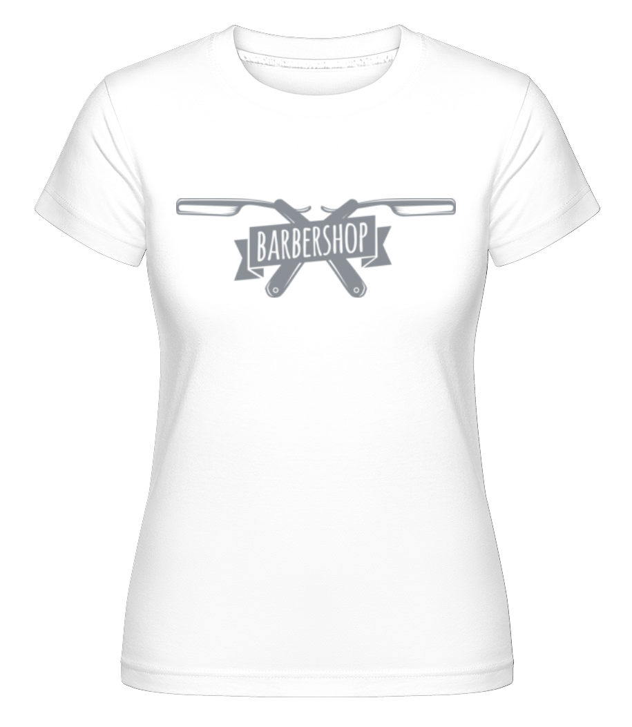 Barbershop Logo ·  T-shirt Shirtinator femme