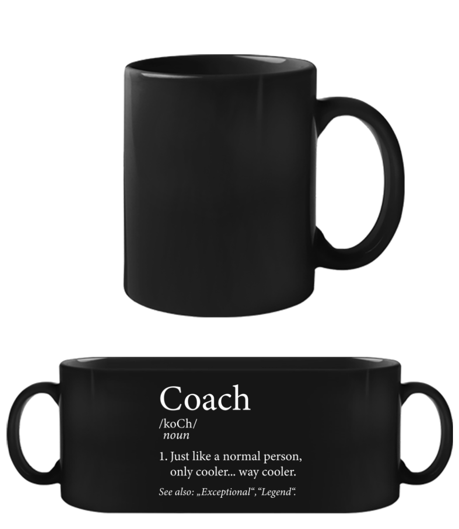 Coach Definition 2 · Tasse Noire