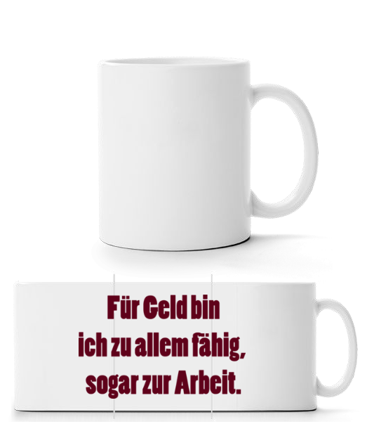 Geld Macht Fähig · Panoramatasse