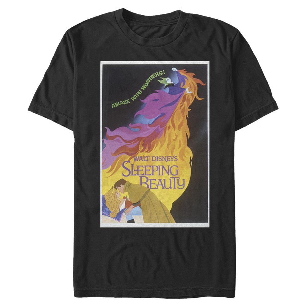 Disney - Sleeping Beauty - Logo Dark Poster - Homme T-shirt