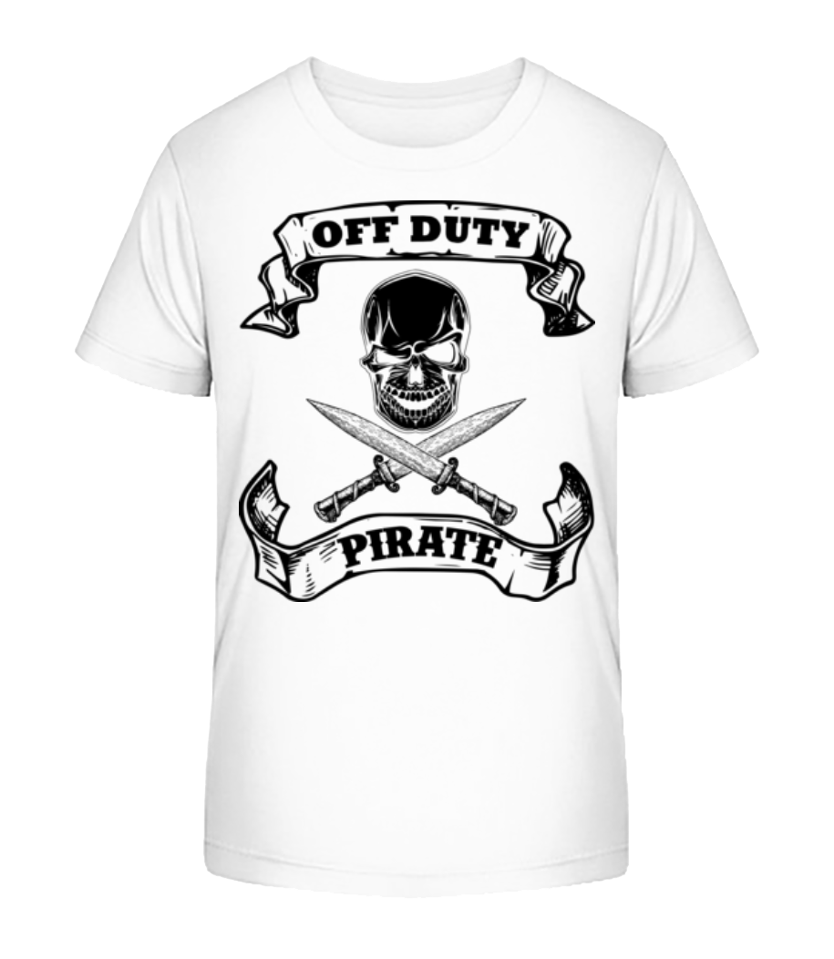 Off Duty Pirate · T-shirt bio Enfant Stanley Stella 2.0