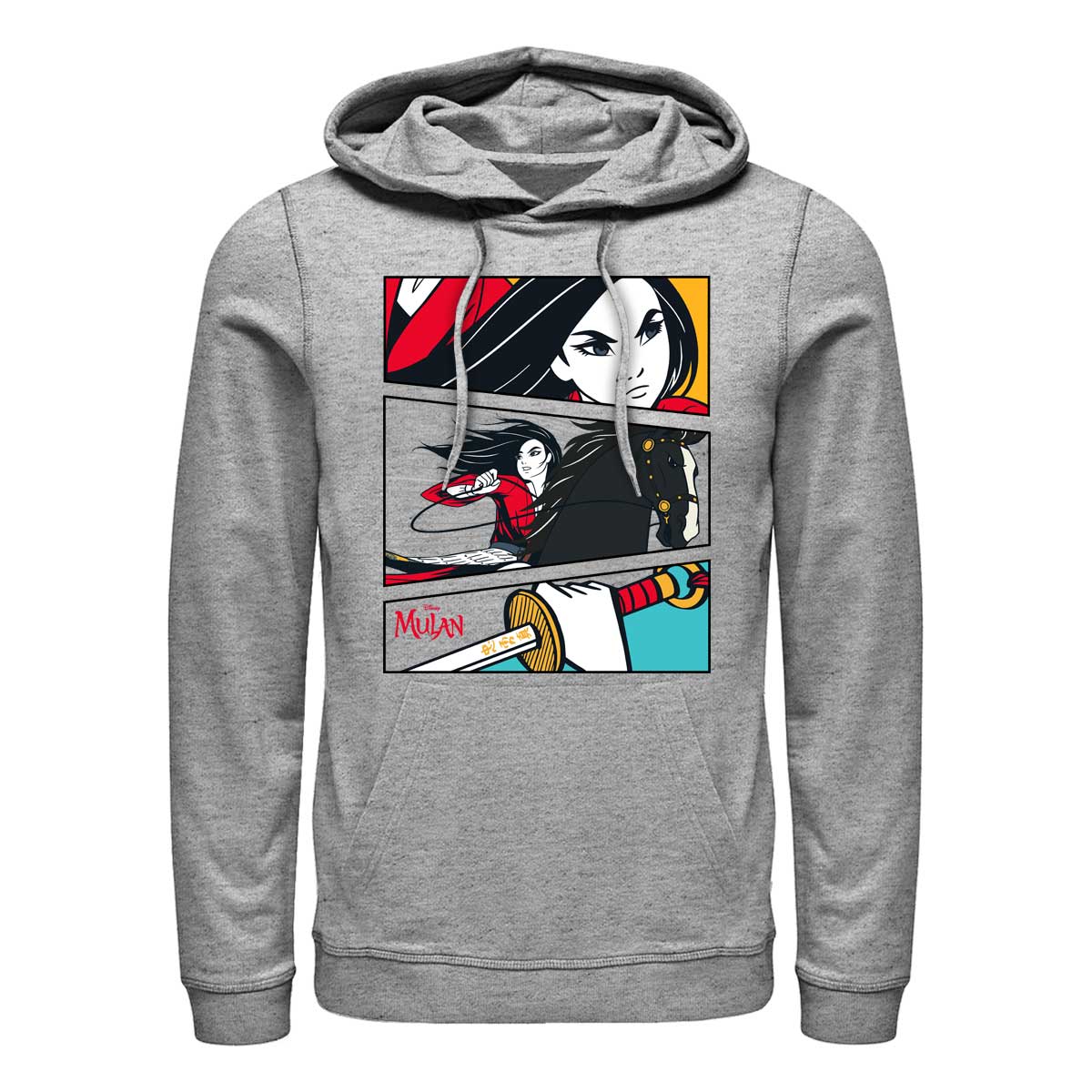 Disney - Atlantide l'empire perdu - Mulan Action Panels - Unisex Sweat à capuche