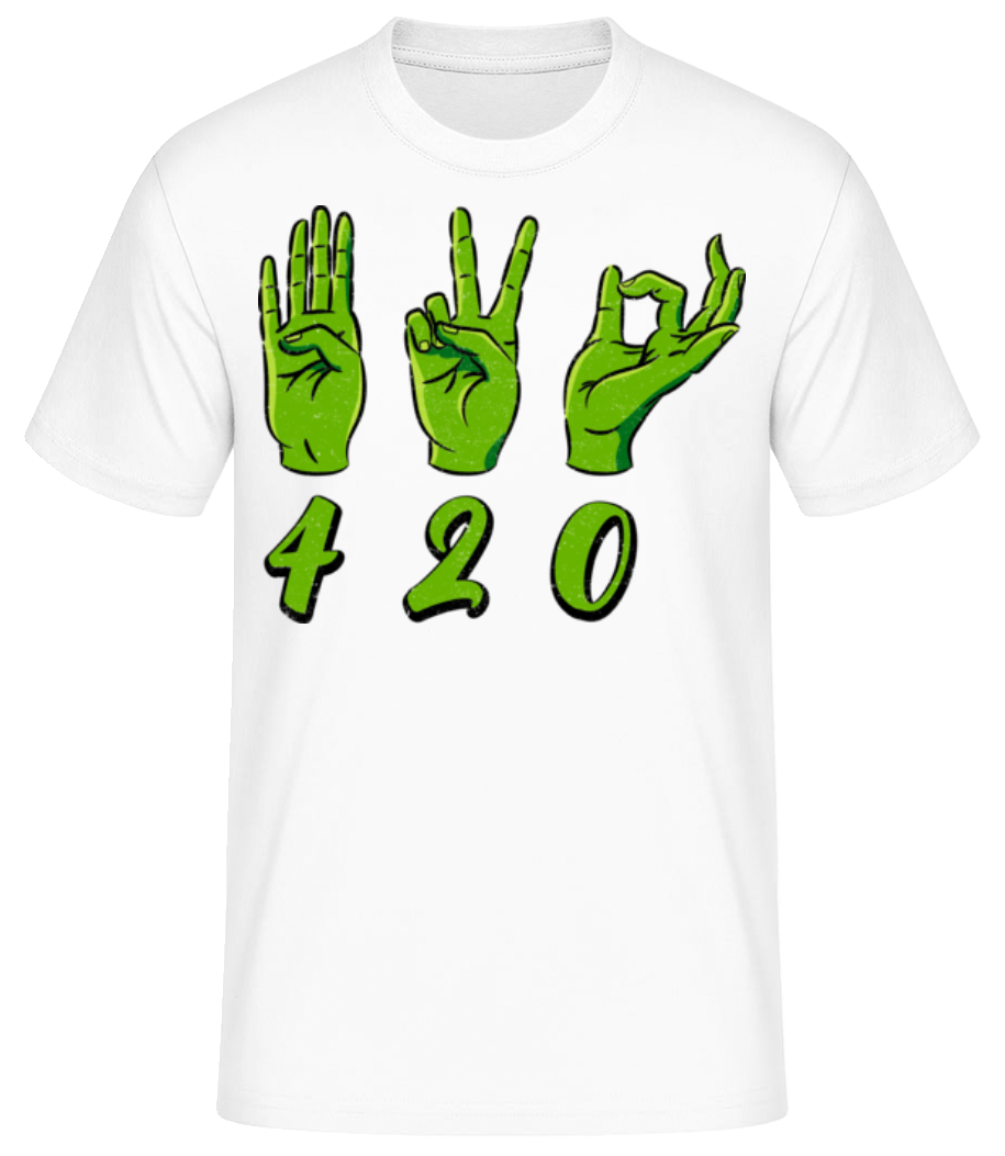 420 Signaux Manuels · T-shirt standard Homme