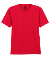 Männer T-Shirt Gildan - Rot - Vorne
