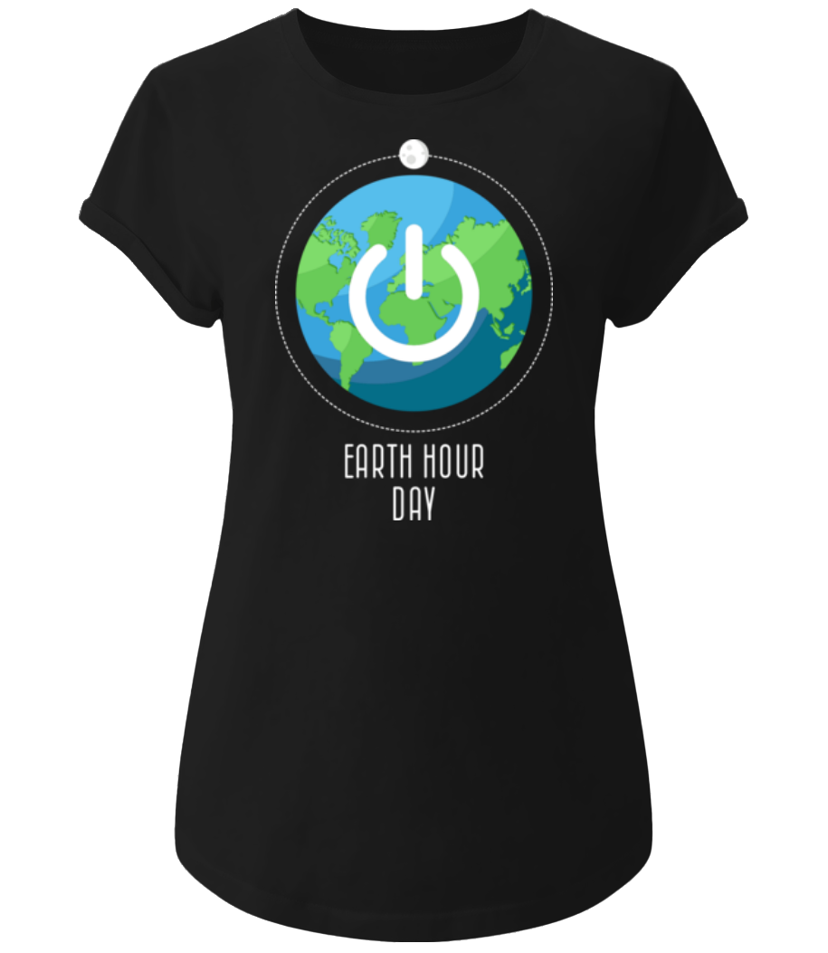 Earth Hour Day · T-shirt bio Femme EarthPositive