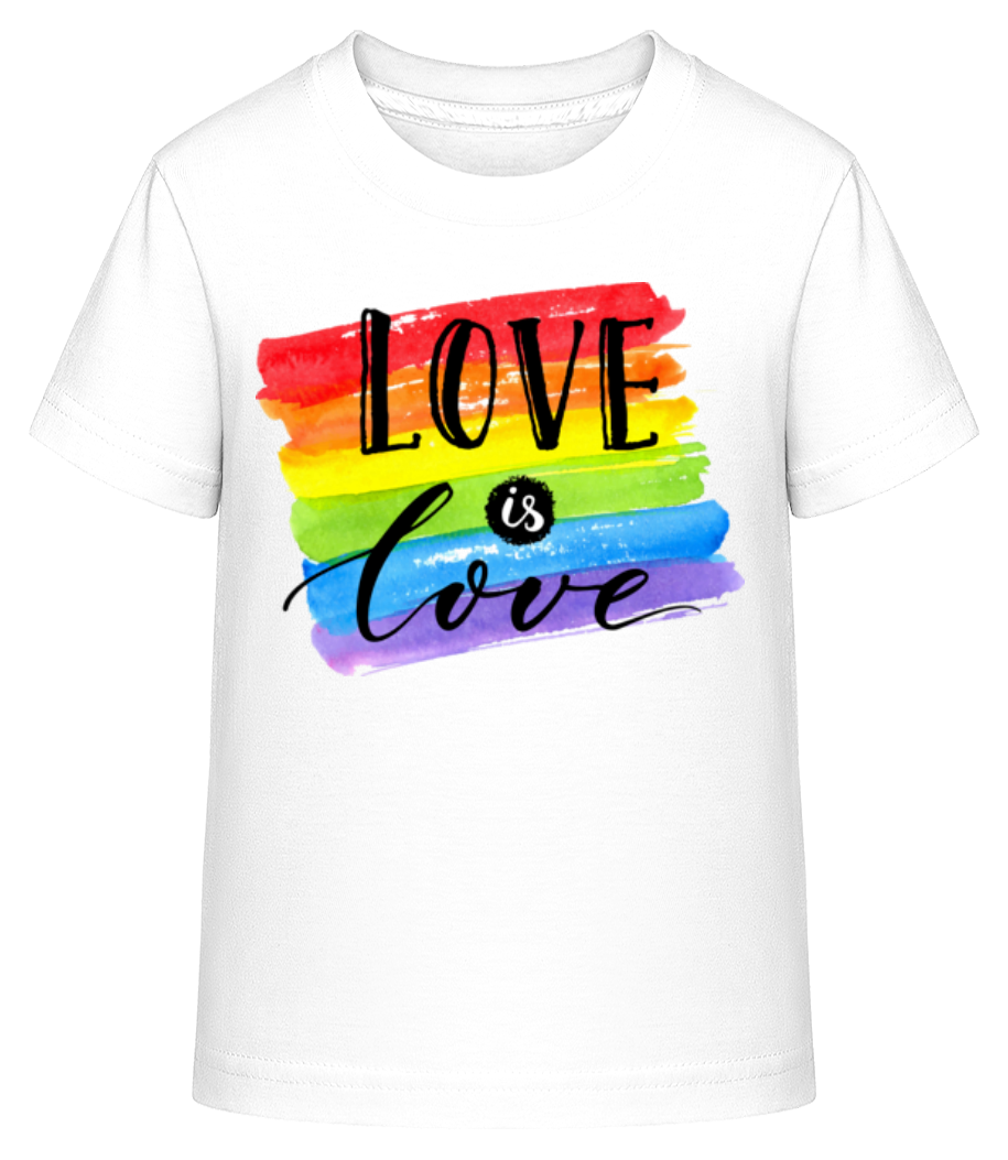Love Is Love - T-shirt shirtinator Enfant - Blanc - Devant