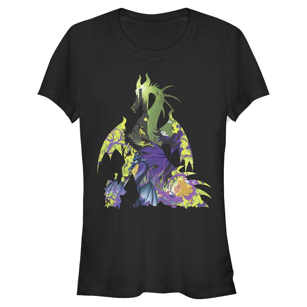 Disney - Sleeping Beauty - Photo de groupe Dragon Form - Femme T-shirt