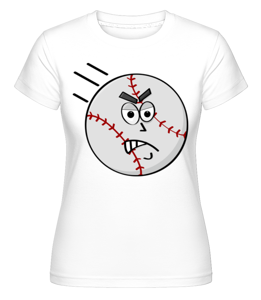 Baseball Smiley ·  T-shirt Shirtinator femme