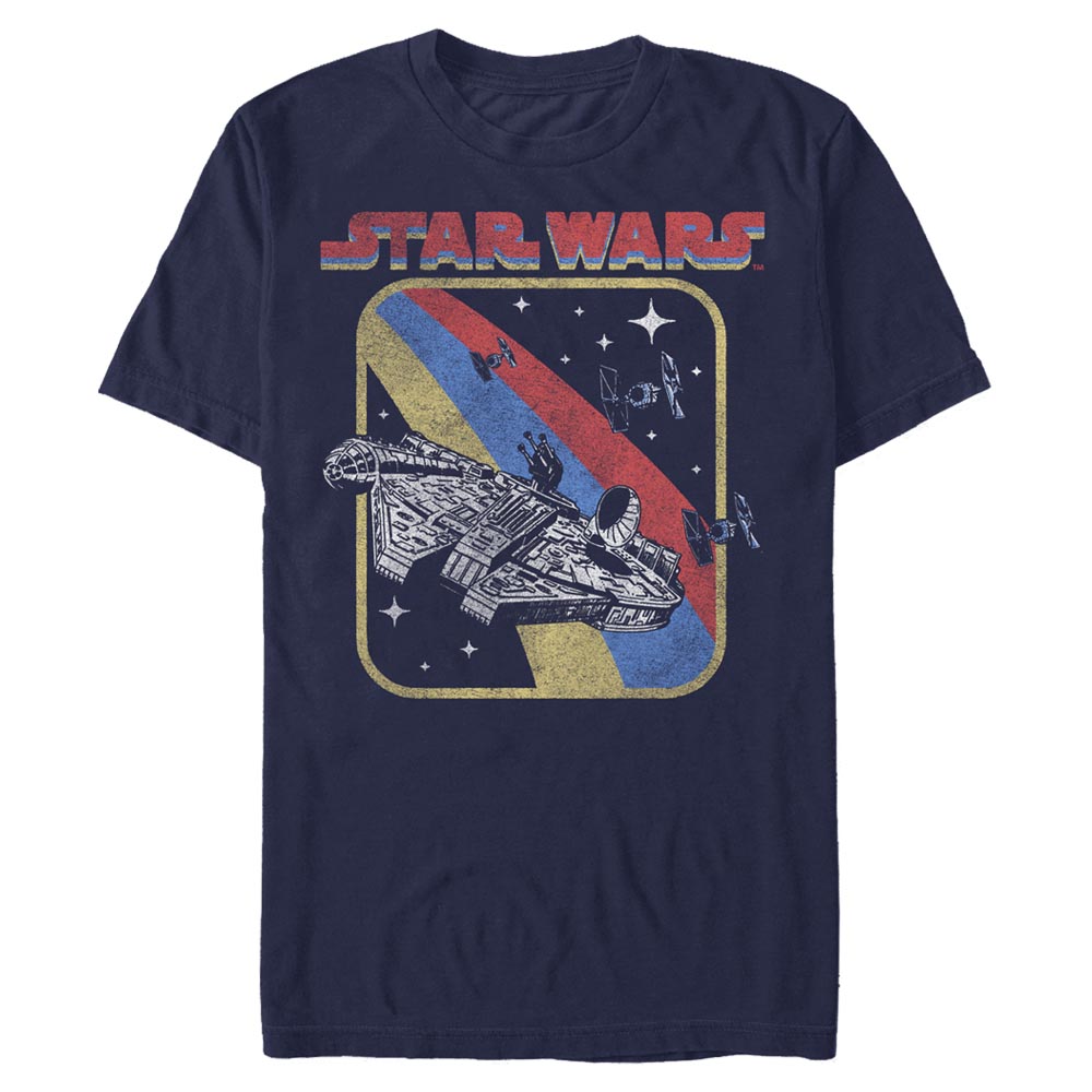 Star Wars - Faucon Milenium Retro Falcon - Homme T-shirt