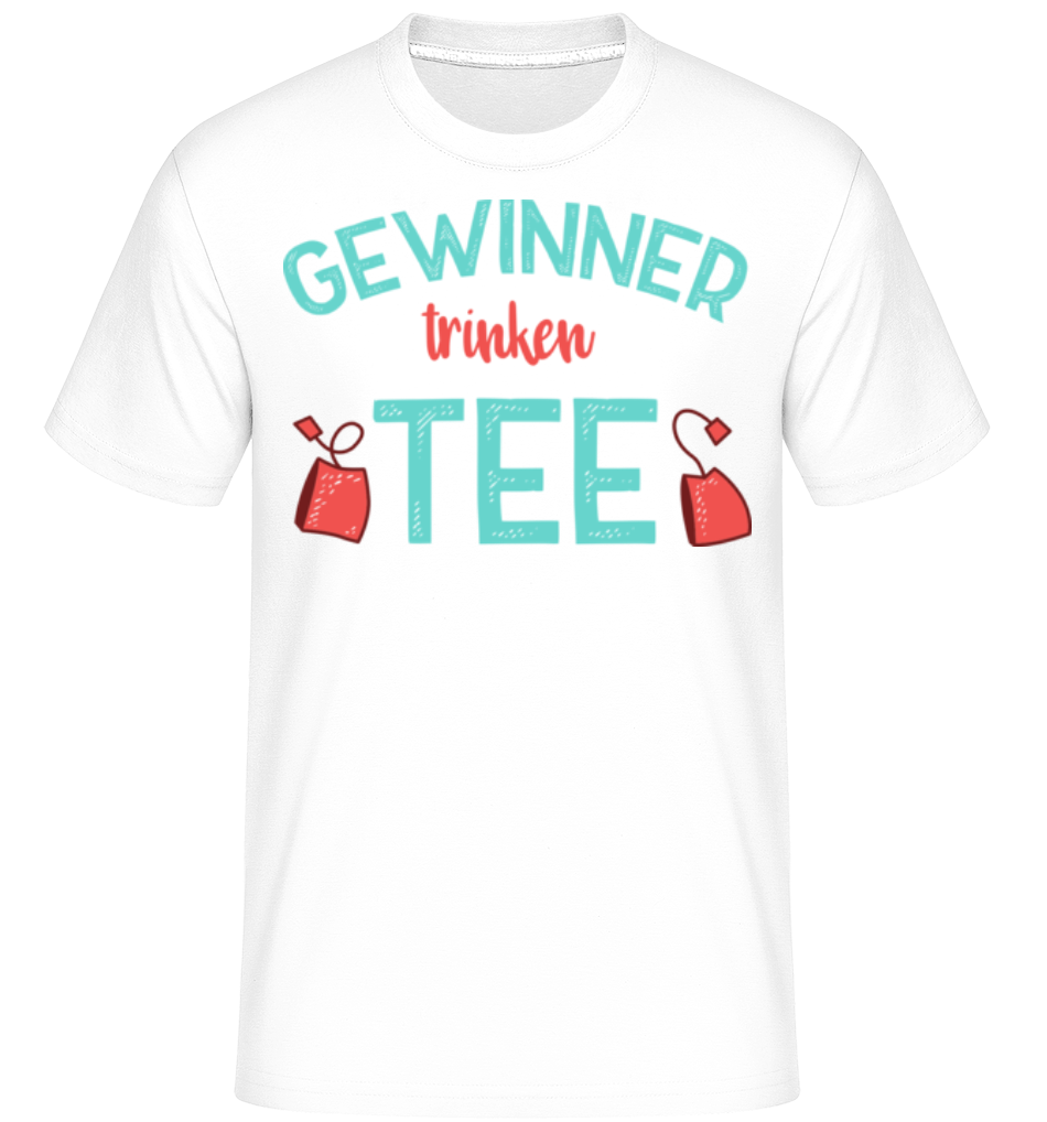 Gewinner Trinken Tee · Shirtinator Männer T-Shirt