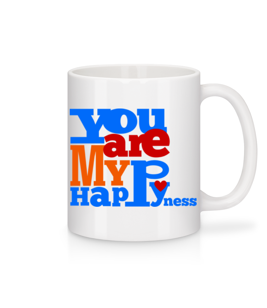 You Are My Happyness · Mug en céramique blanc