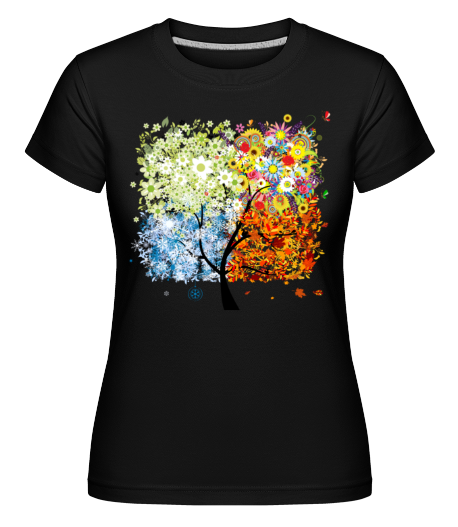 Arbre Des Quatre Saisons ·  T-shirt Shirtinator femme