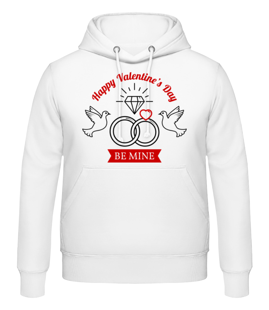 Valentine's Day Be Mine · Sweat à capuche Homme
