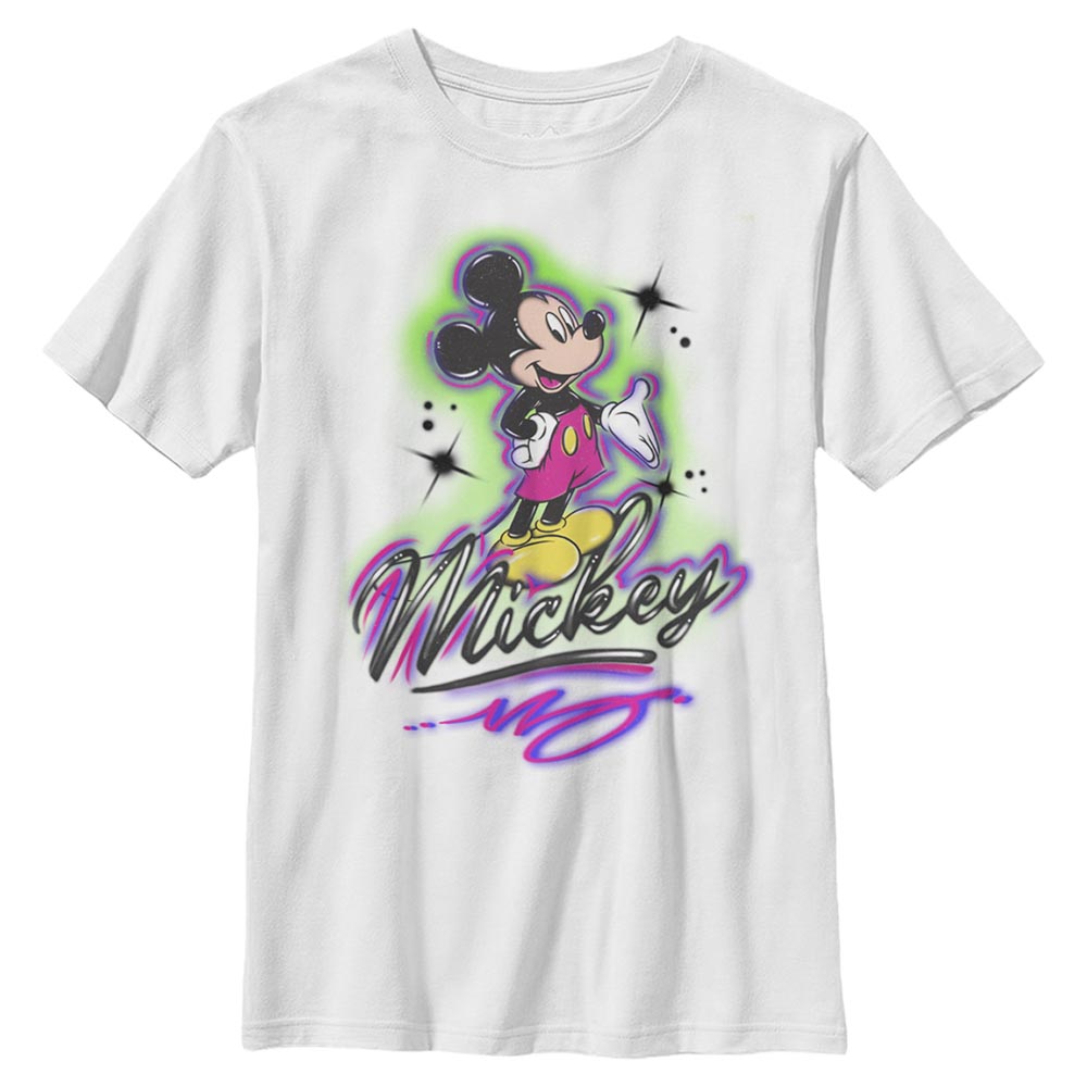 Disney - Mickey Mouse - Mickey Airbrush - Enfant T-shirt