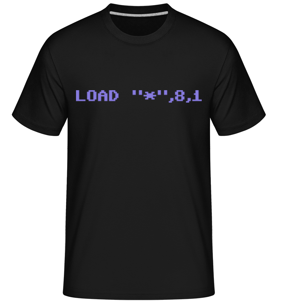 Load 8 1 C64 -  T-Shirt Shirtinator homme - Noir - Devant