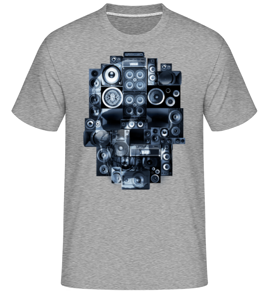 Crâne Boombox ·  T-Shirt Shirtinator homme