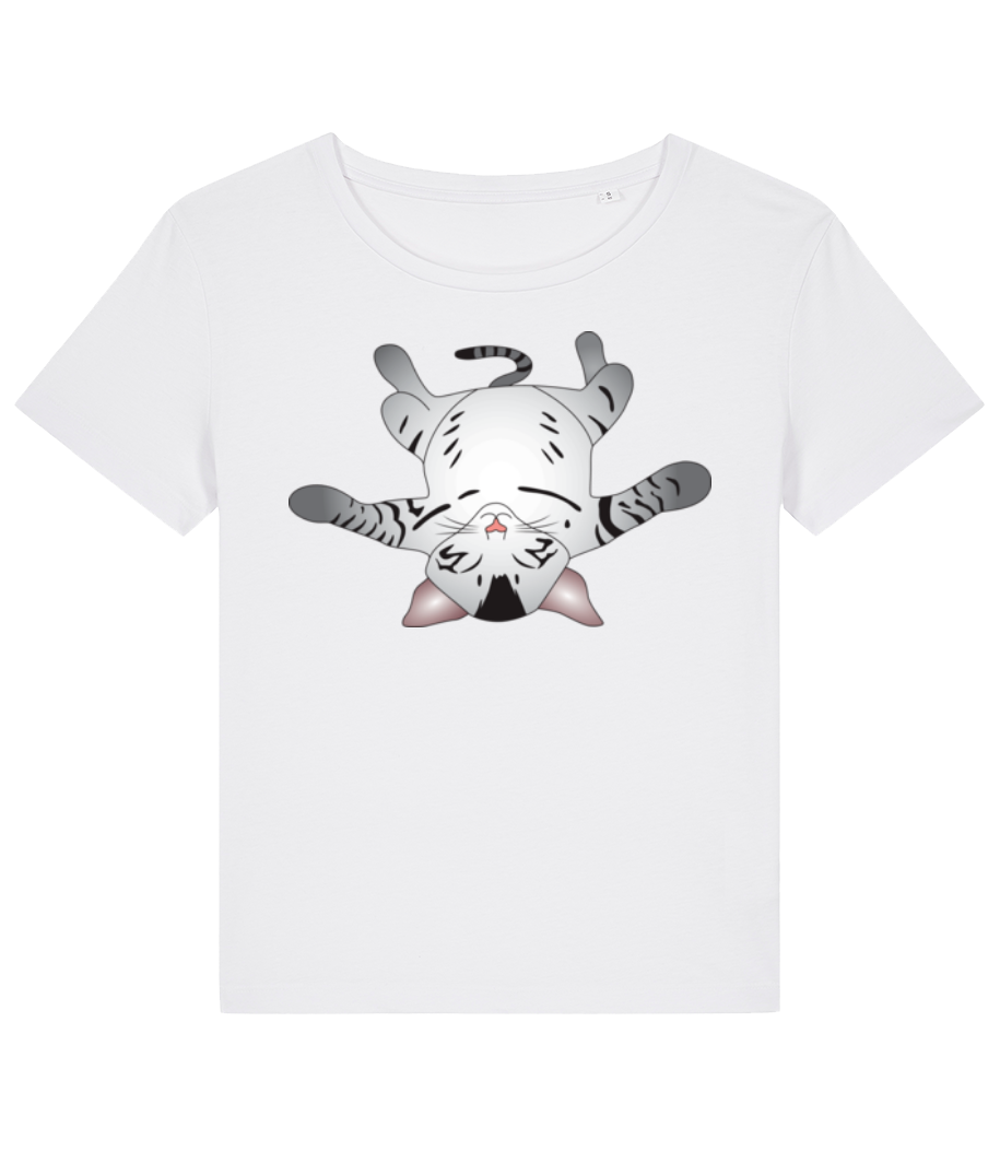 Chat Paresseux · T-shirt bio Femme Stanley Stella 2.0