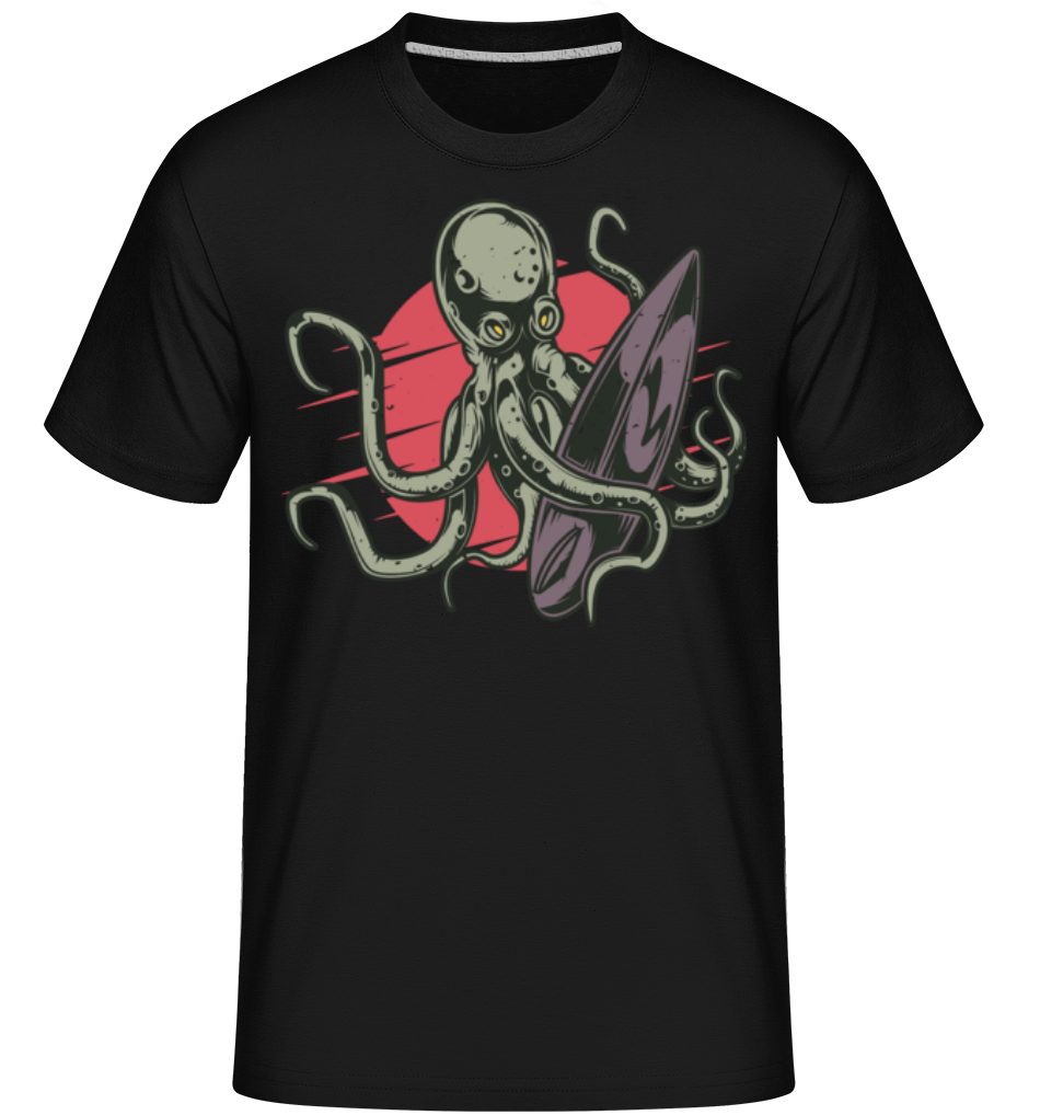 Surfing Octopus ·  T-Shirt Shirtinator homme