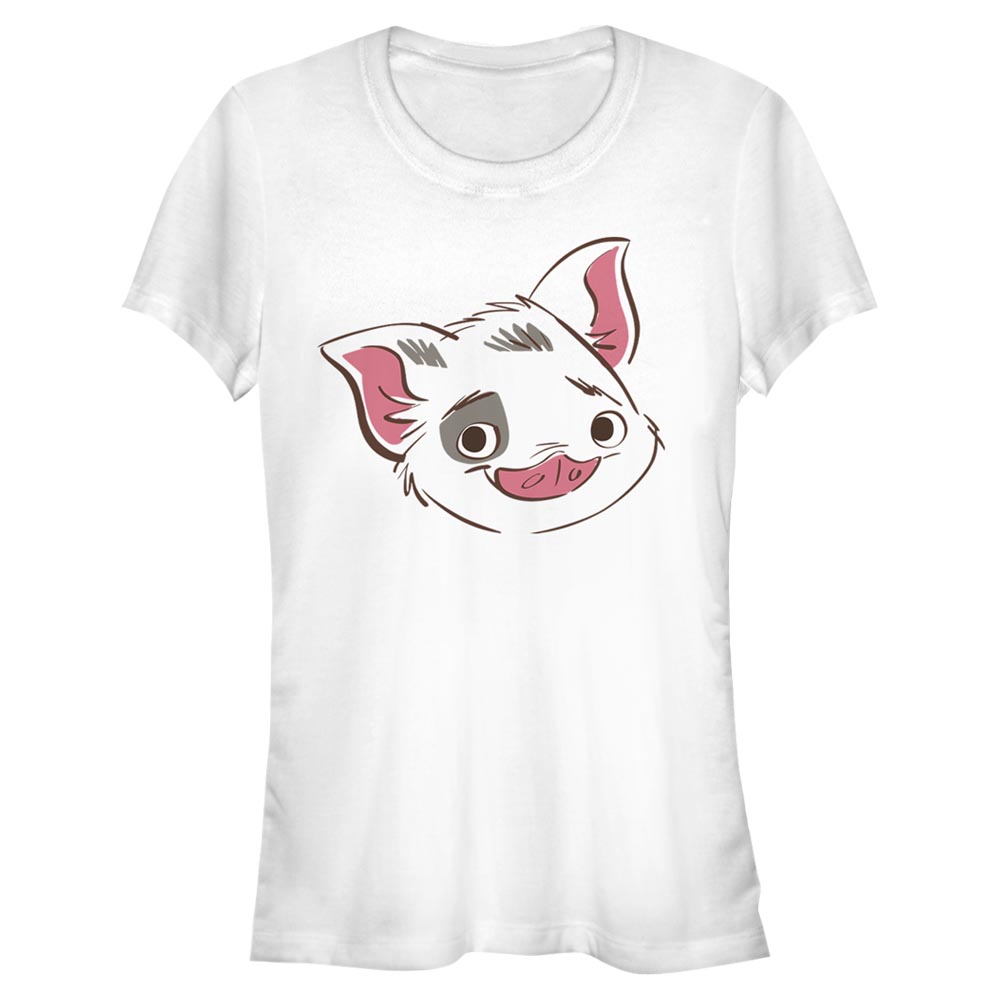 Pixar - Vaiana : La Légende du bout du monde - Photo de groupe Big Face Pua - Femme T-shirt