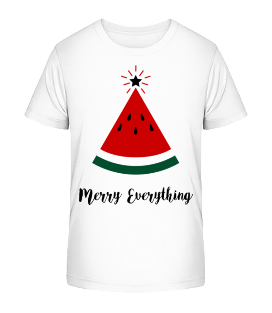 Merry Everything Christmas · T-shirt bio Enfant Stanley Stella 2.0