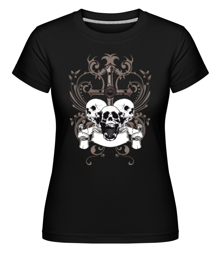 Cross And Skulls ·  T-shirt Shirtinator femme