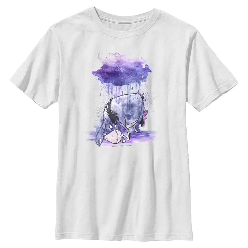 Disney - Winnie l'ourson - Eeyore Watercolor - Enfant T-shirt
