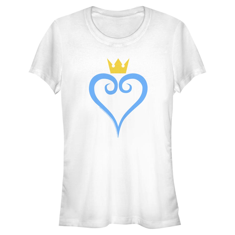 Disney - Kingdom Hearts - Logo Heart and Crown - Femme T-shirt