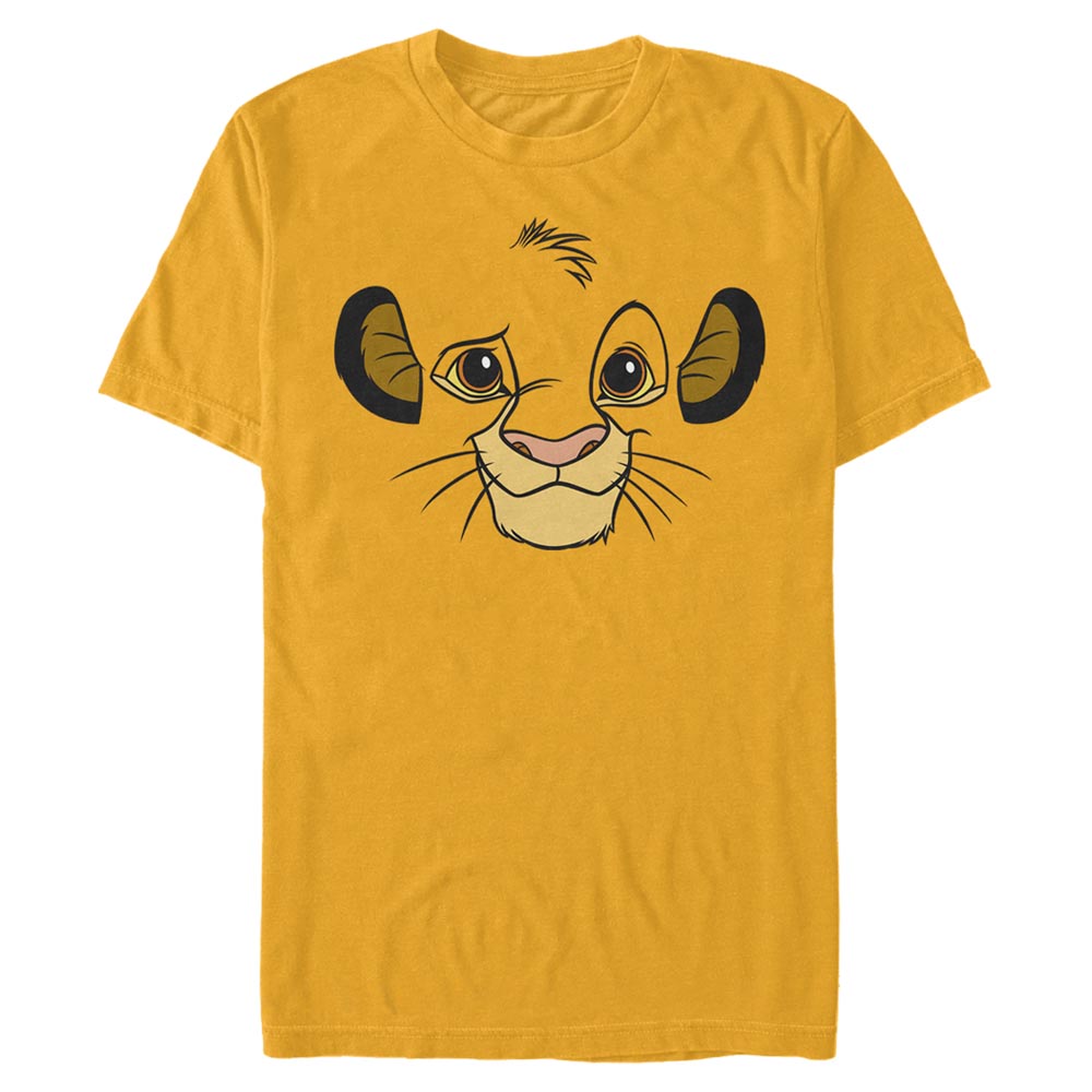 Disney - Le Roi lion - Simba Big Face - Homme T-shirt
