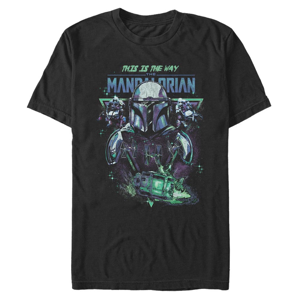 Star Wars - The Mandalorian - Photo de groupe Shoot Em Down - Homme T-shirt