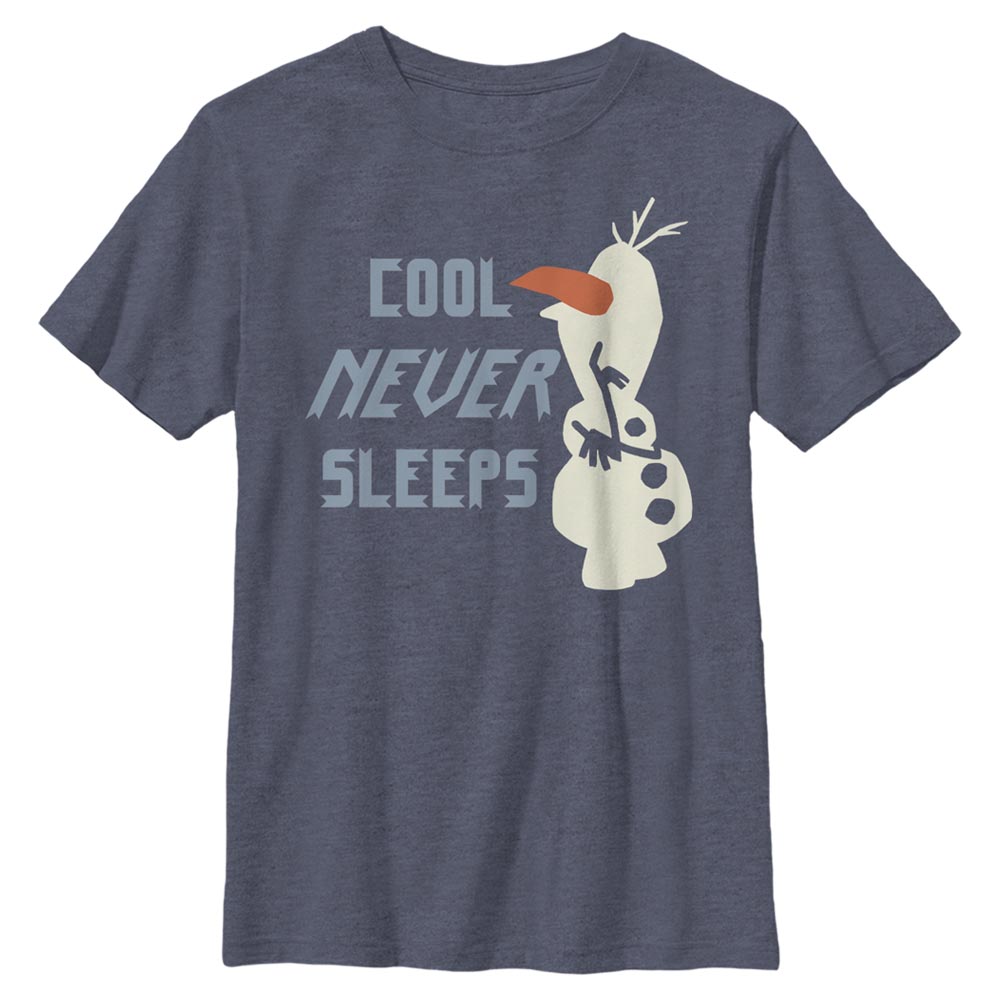 Disney - La Reine des neiges - Olaf Never Sleeps - Enfant T-shirt