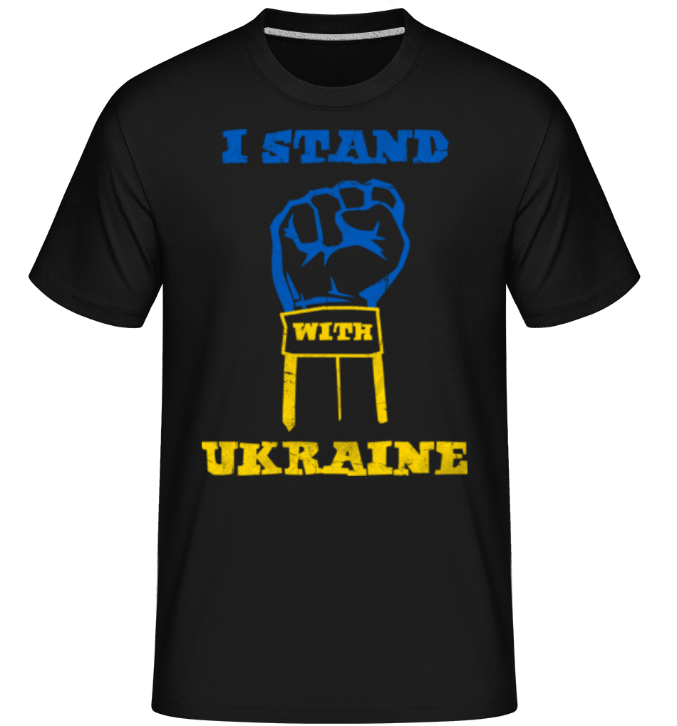I Stand With Ukraine ·  T-Shirt Shirtinator homme