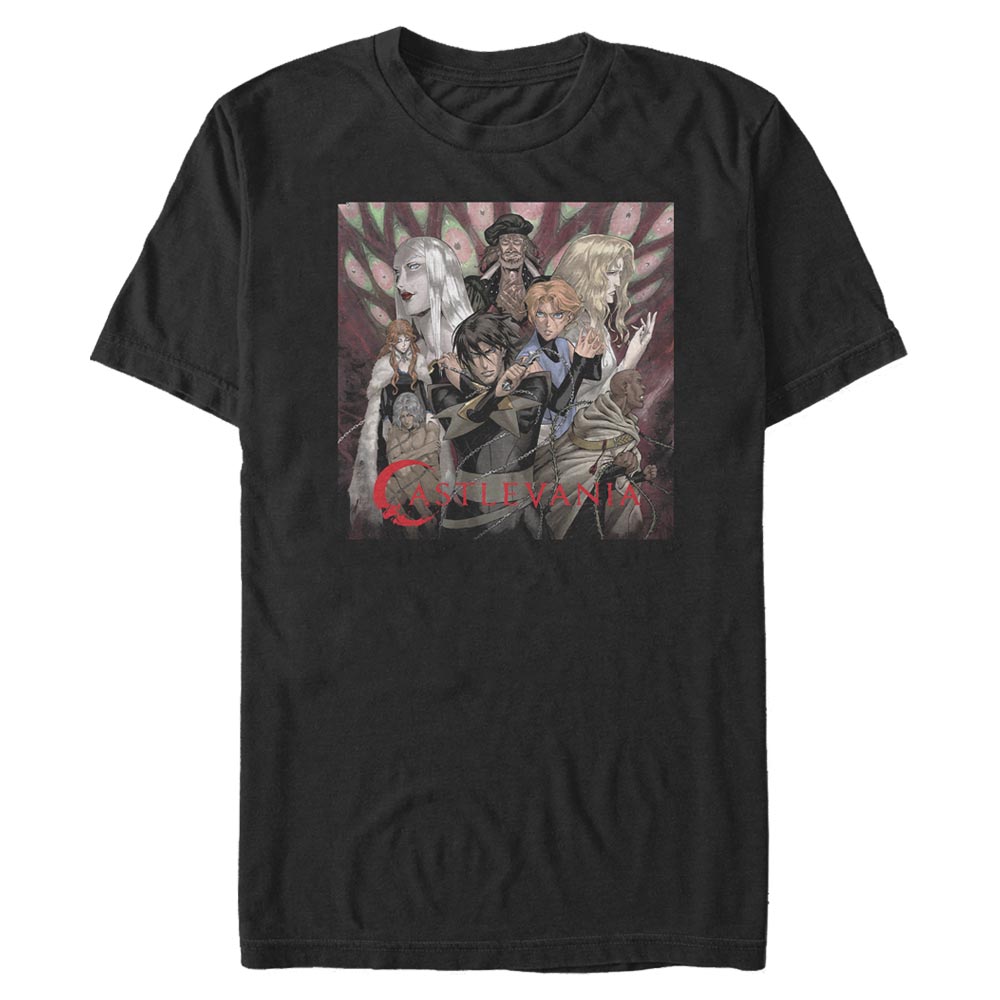 Netflix - Castlevania - Photo de groupe Square 1 - Homme T-shirt