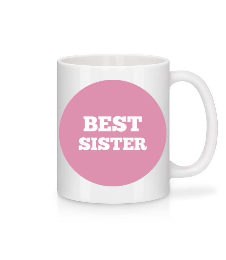 Best Sister · Mug en céramique blanc