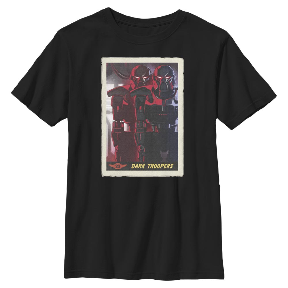 Star Wars - The Mandalorian - Dark Troopers Dark Trooper Card - Enfant T-shirt