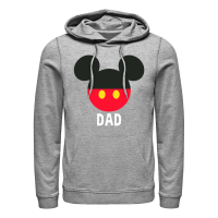 Disney Classics - Mickey Mouse - Mickey Mouse Dad Pants - Father's Day - Unisex Hoodie - Heather grey - Front