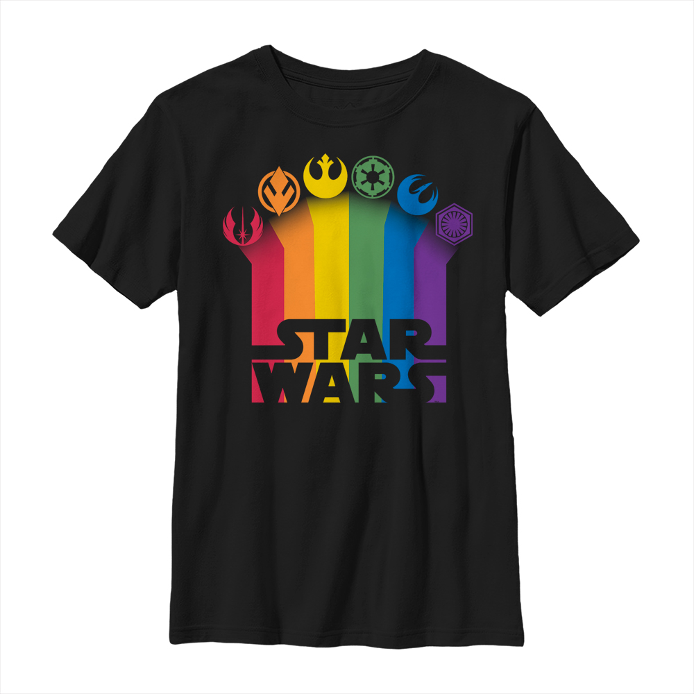 Star Wars - Icons Icon Trails Logo - Pride - Enfant T-shirt