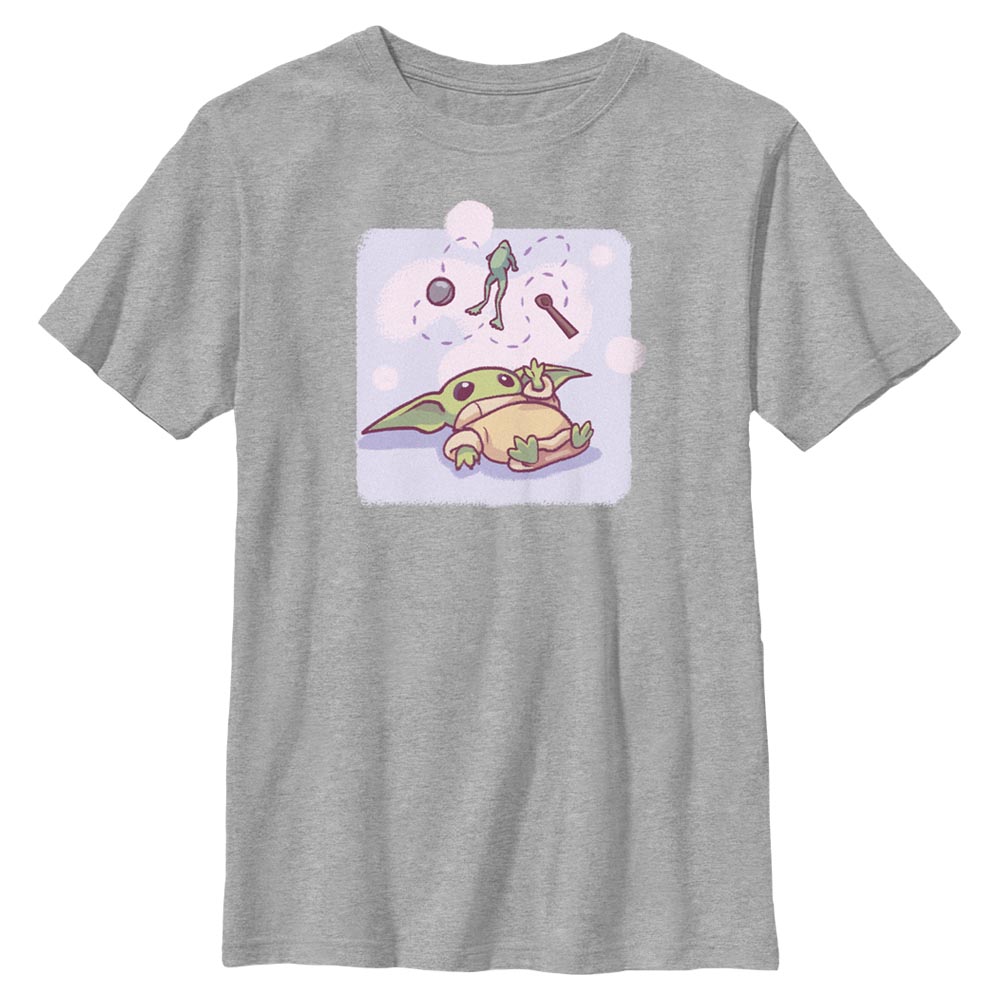 Star Wars - The Mandalorian - Grogu Playing With Food - Enfant T-shirt