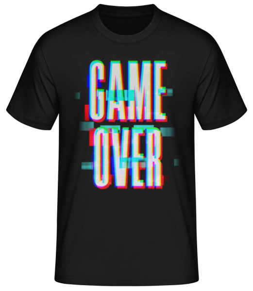 Game Over - T-shirt standard Homme - Noir - Devant