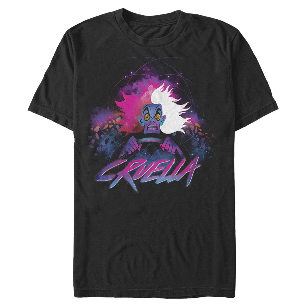 Disney - Les Méchants Disney - Cruella d'Enfer Rock - Homme T-shirt