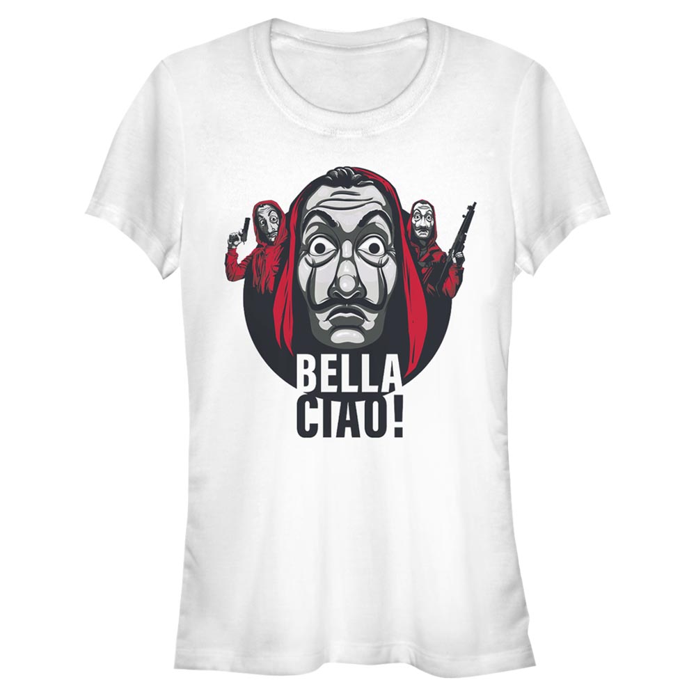 Netflix - La casa de papel - Photo de groupe Ciao Circle Trio - Femme T-shirt
