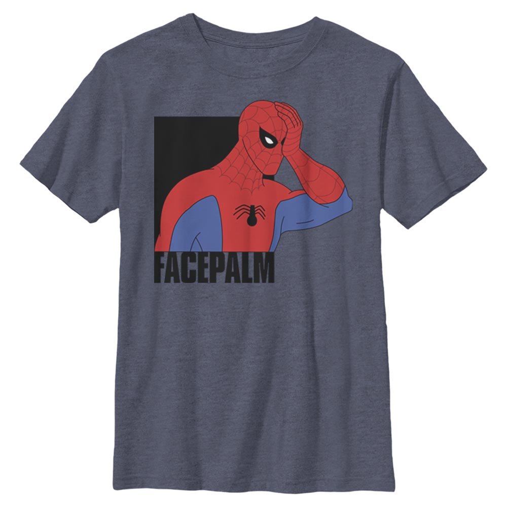 Marvel - Spider-Man - Spider-Man Facepalm - Enfant T-shirt
