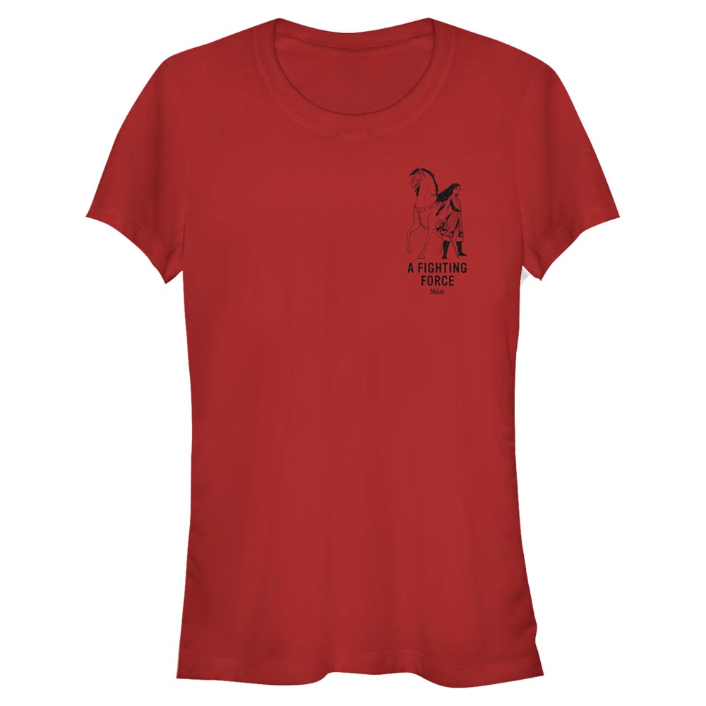 Disney - Mulan - Mulan et Kahn Fighting Force - Femme T-shirt