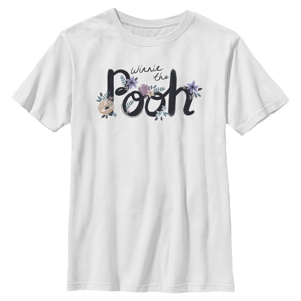Disney - Winnie l'ourson - Texte Name Art - Enfant T-shirt