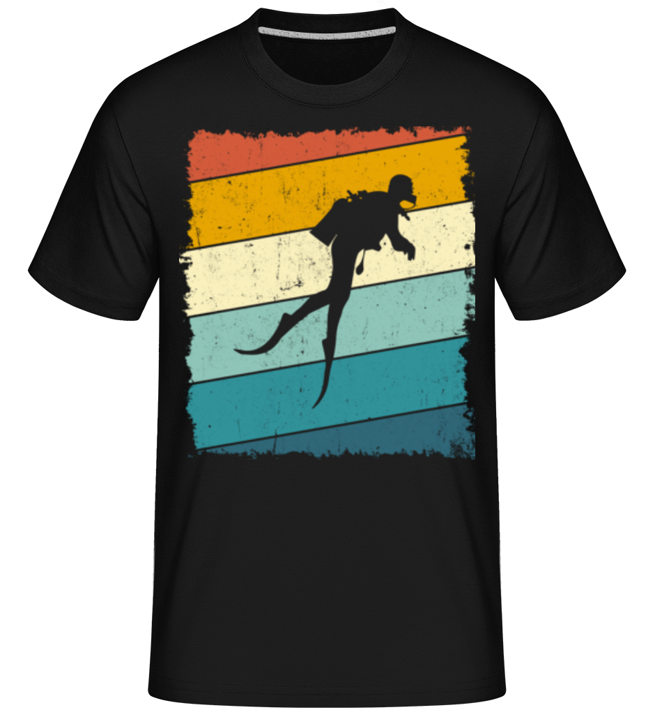 Plongeur Rétro ·  T-Shirt Shirtinator homme